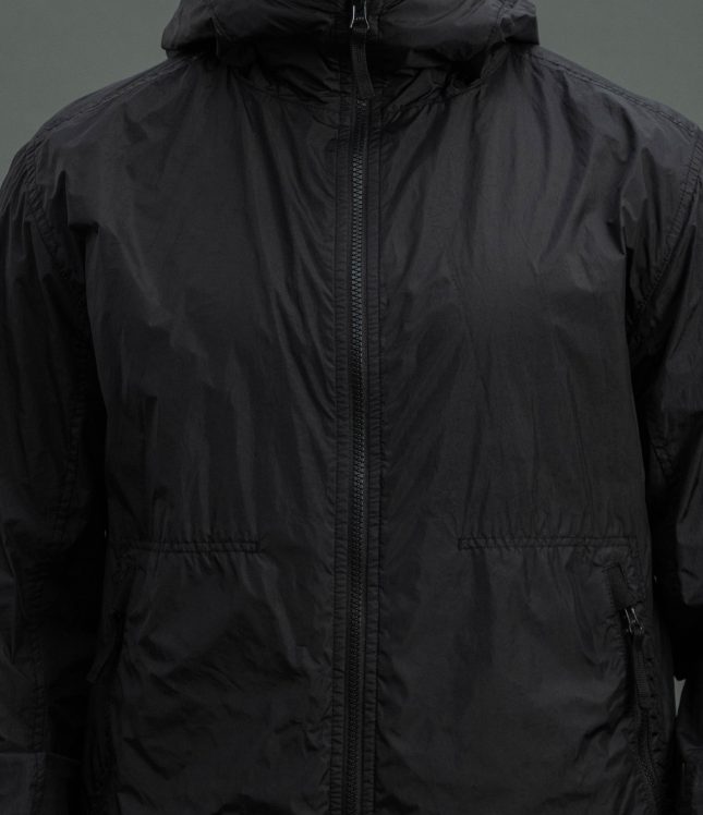 Чоловіча куртка STONE ISLAND GARMENT DYED CRINKLE REPS NY 1540522 V0029, колір чорний | Ціна 35999 грн, фото 4