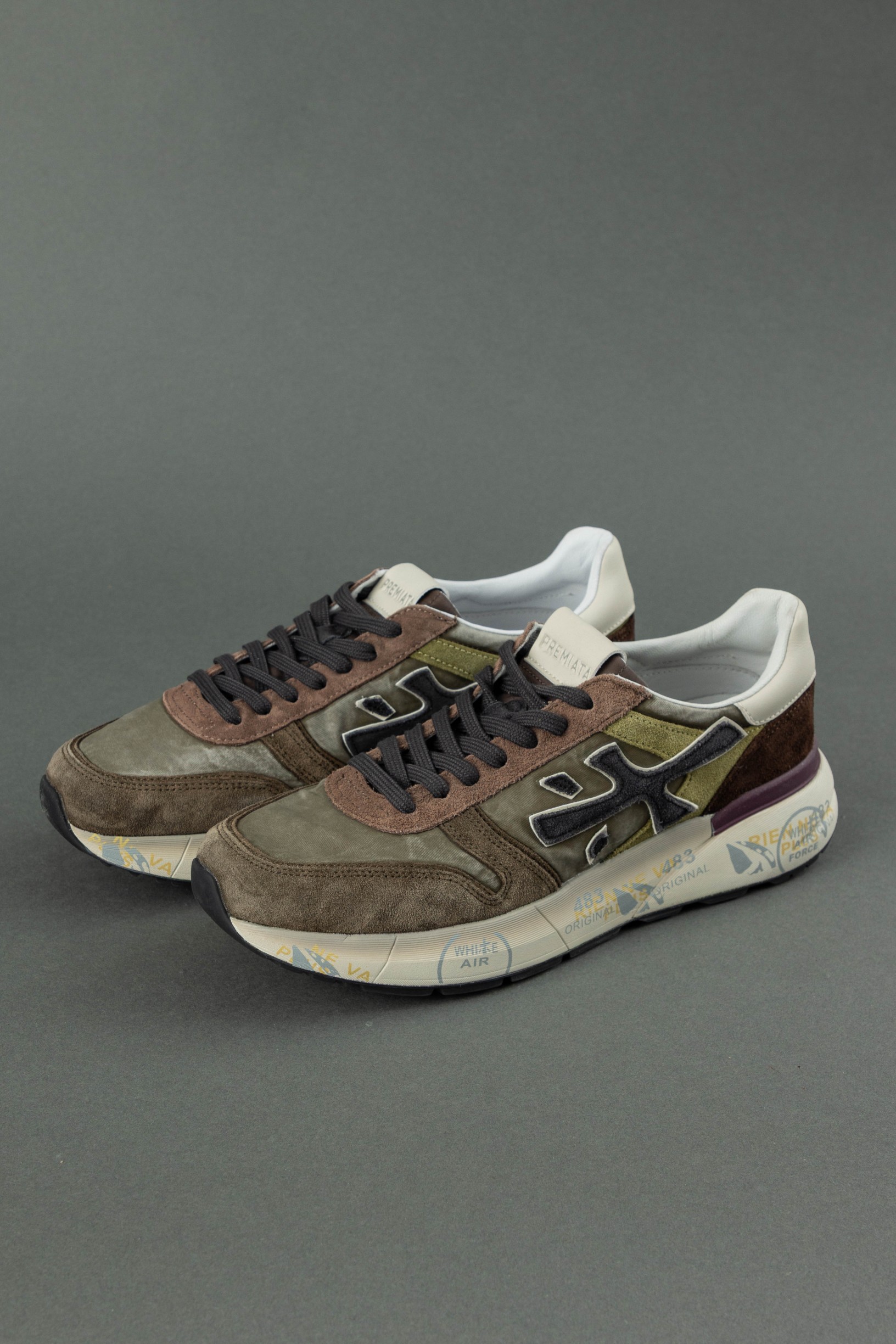 Чоловічі кросівки PREMIATA MICK 7717, колір зелений