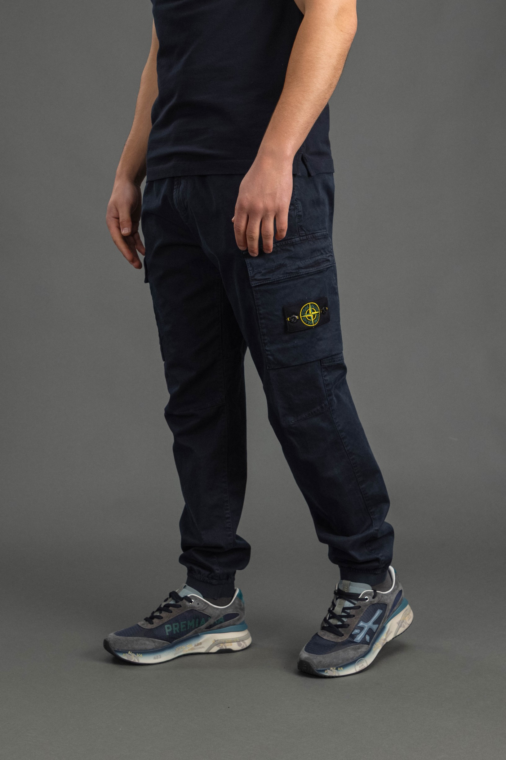Чоловічі штани STONE ISLAND 153100033-S00L1 V0120, колір синій