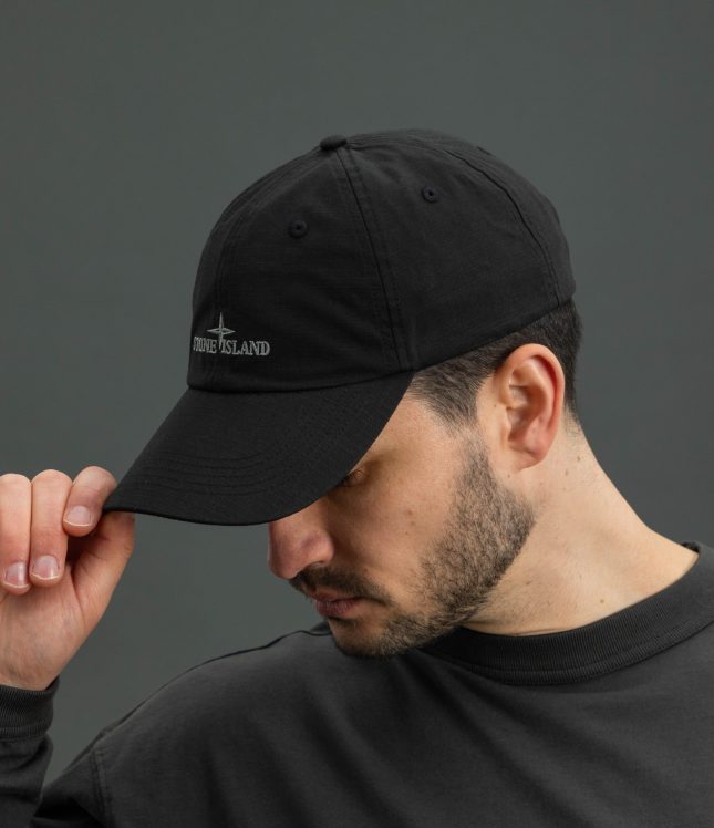 Чоловіча кепка STONE ISLAND 159100015-S0154 V0029, колір чорний | Ціна 10499 грн, фото 2
