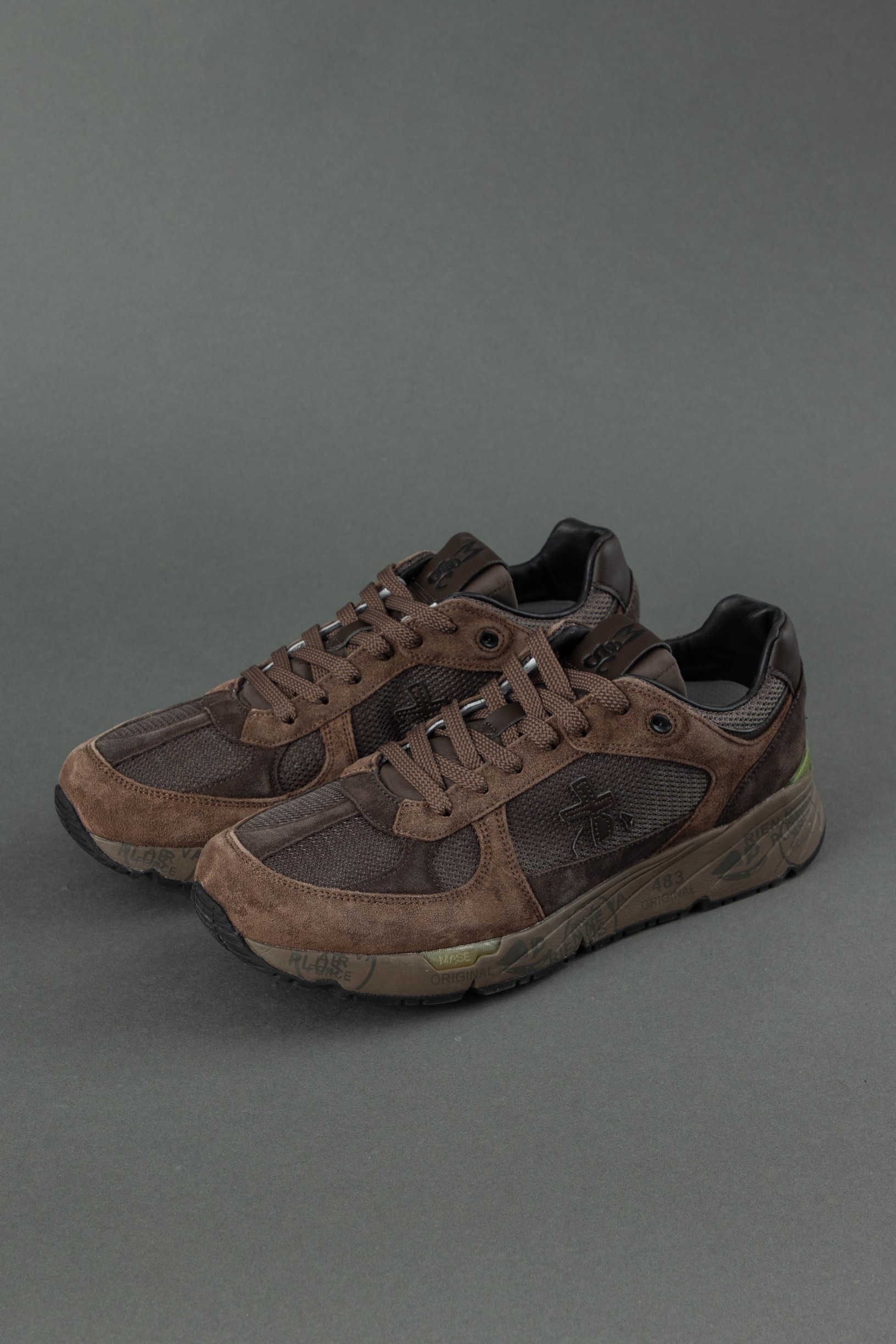 Чоловічі кросівки PREMIATA MASE 6875, колір коричневий