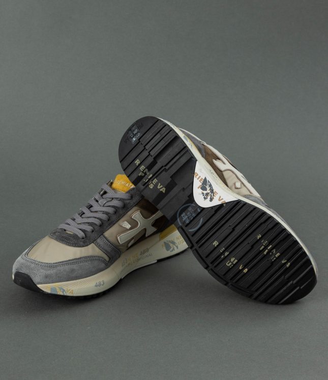Чоловічі кросівки PREMIATA MICK 7713, колір сірий | Ціна 14499 грн, фото 7