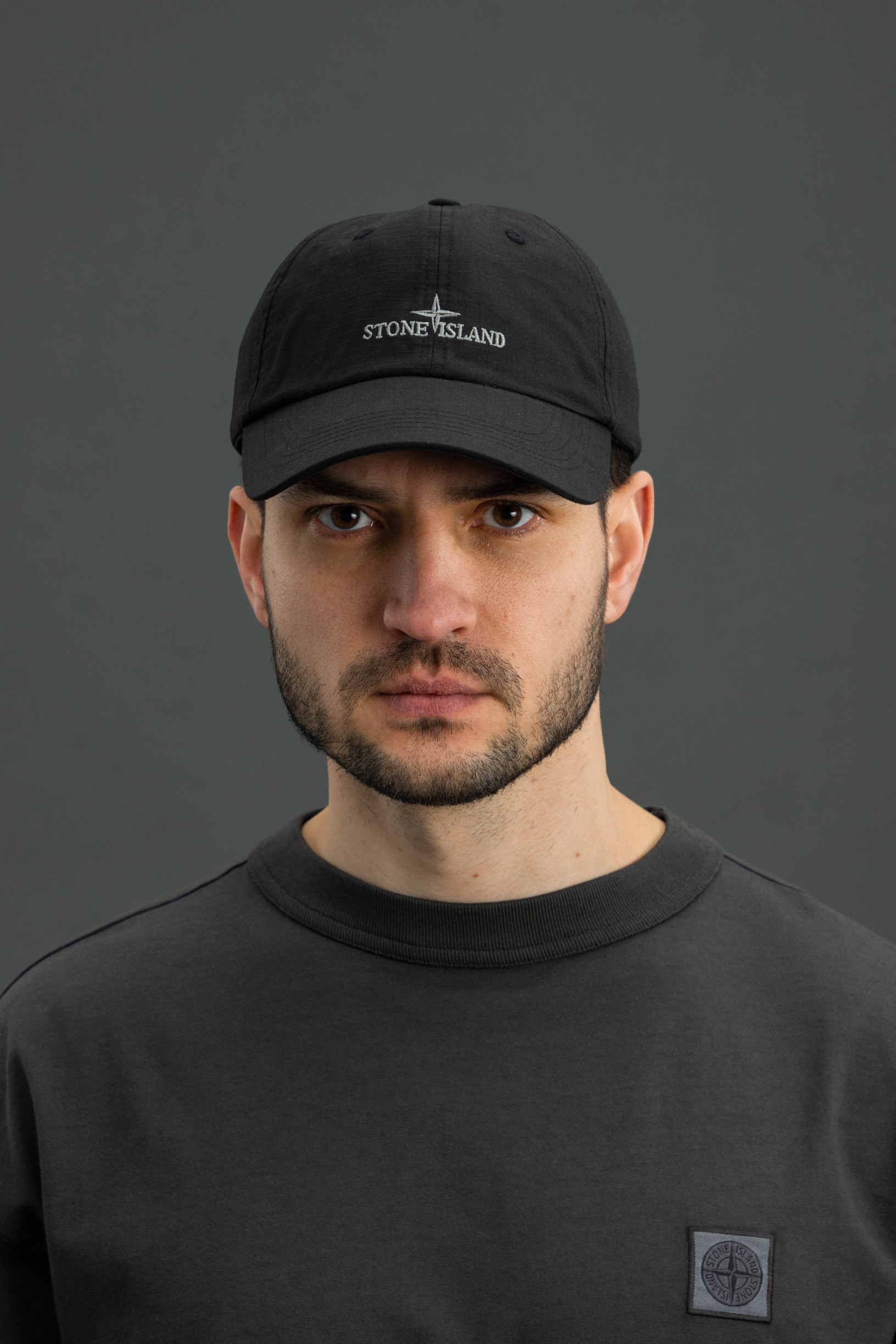 Чоловіча кепка STONE ISLAND 159100015-S0154 V0029, колір чорний