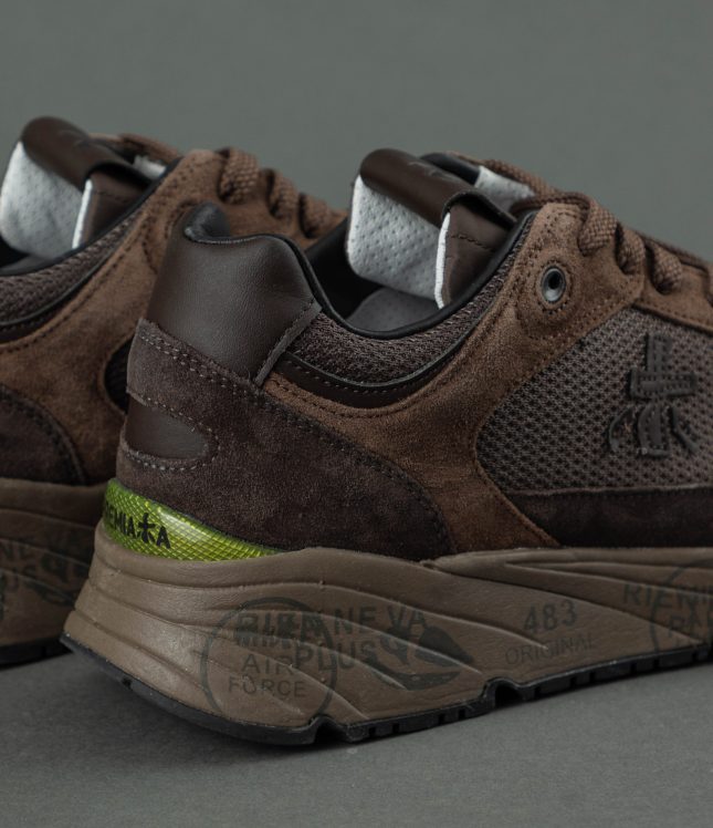 Чоловічі кросівки PREMIATA MASE 6875, колір коричневий | Ціна 15499 грн, фото 6