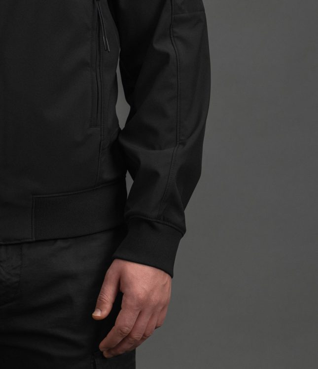 Чоловіча куртка C.P. COMPANY SHELL-R MEDIUM JACKET CMOW729A 005968A COL:999, колір чорний | Ціна 20499 грн, фото 6