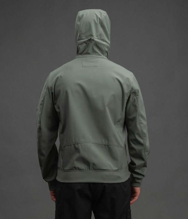 Чоловіча куртка C.P. COMPANY SHELL-R MEDIUM JACKET CMOW729A 005968A COL:668, колір сірий | Ціна 16399 грн, фото 7