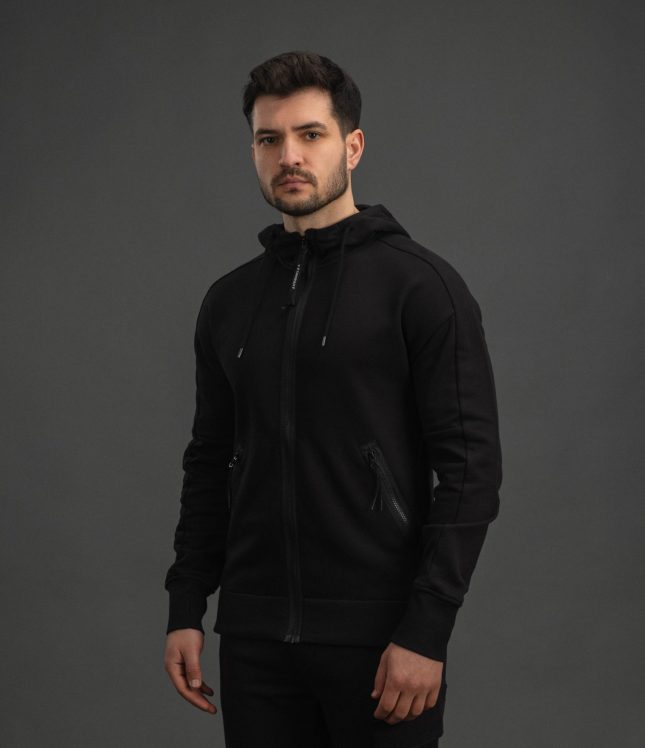 Чоловіче худі C.P. COMPANY CMSS715A 005086W COL:999, колір чорний | Ціна 14499 грн, фото 1