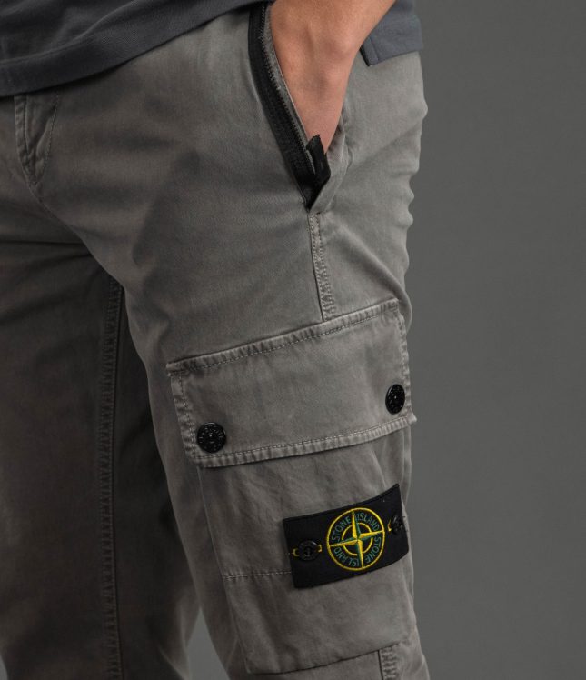 Чоловічі штани STONE ISLAND 153100034-S00L1 V016B, колір сірий | Ціна 24999 грн, фото 4