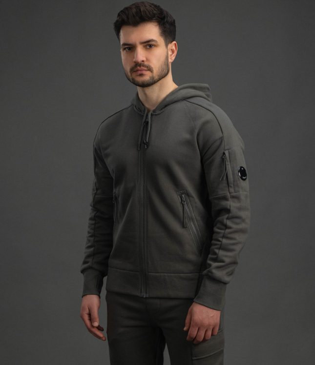 Чоловіче худі C.P. COMPANY CMSS716A 005086W COL:921, колір сірий | Ціна 13999 грн, фото 1
