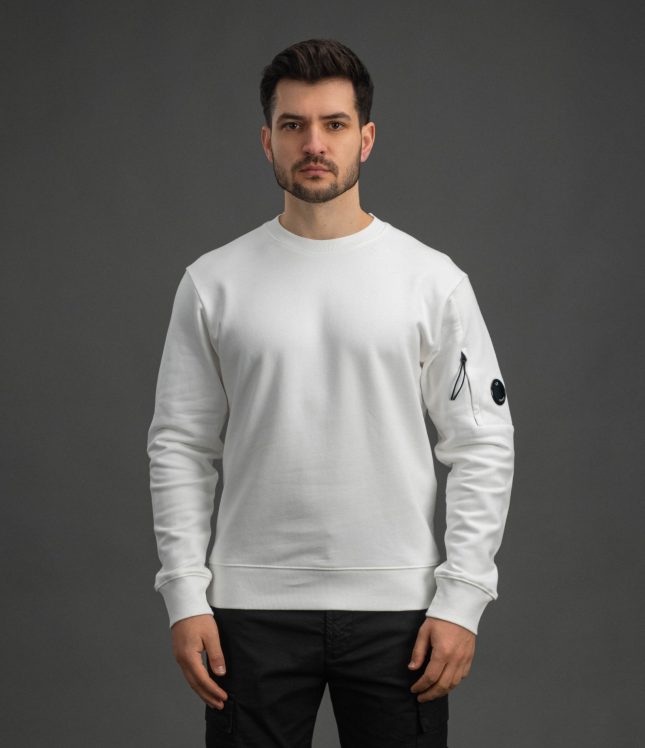 Чоловічий світшот C.P. COMPANY CMSS713A 005086W COL:103, колір білий | Ціна 9999 грн, фото 2