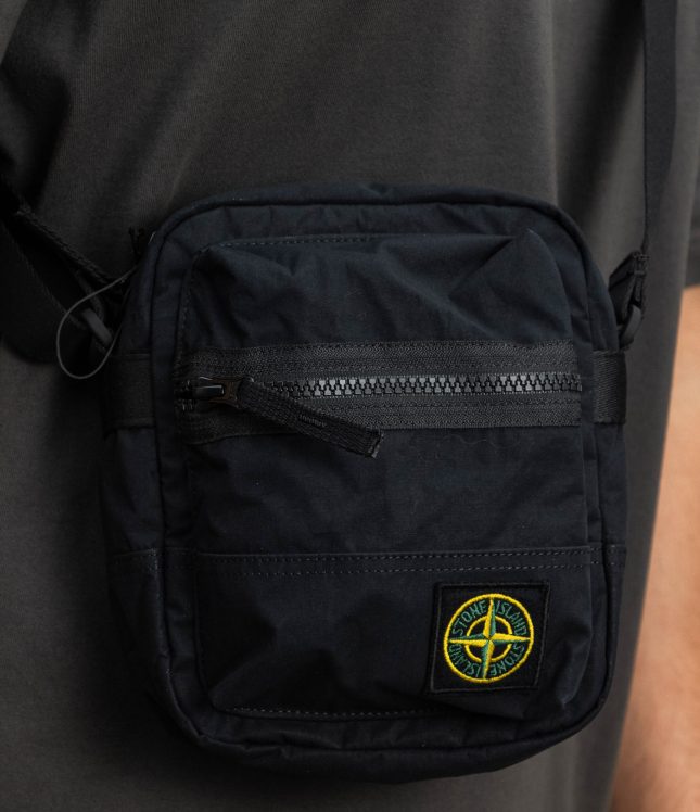 Чоловіча сумка STONE ISLAND 159200019-S0257 V0029, колір чорний | Ціна 14499 грн, фото 3