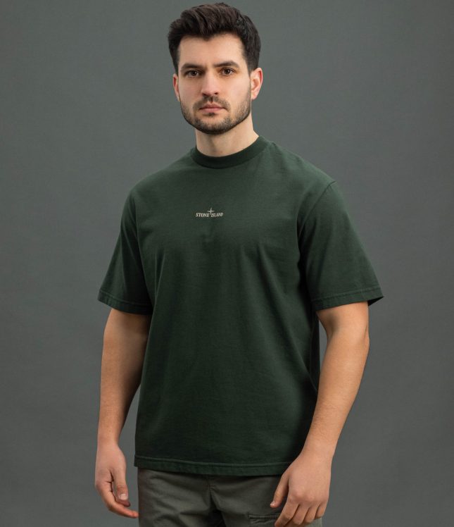 Чоловіча футболка STONE ISLAND 152100037-S0241 V005E, колір зелений | Ціна 9199 грн, фото 1