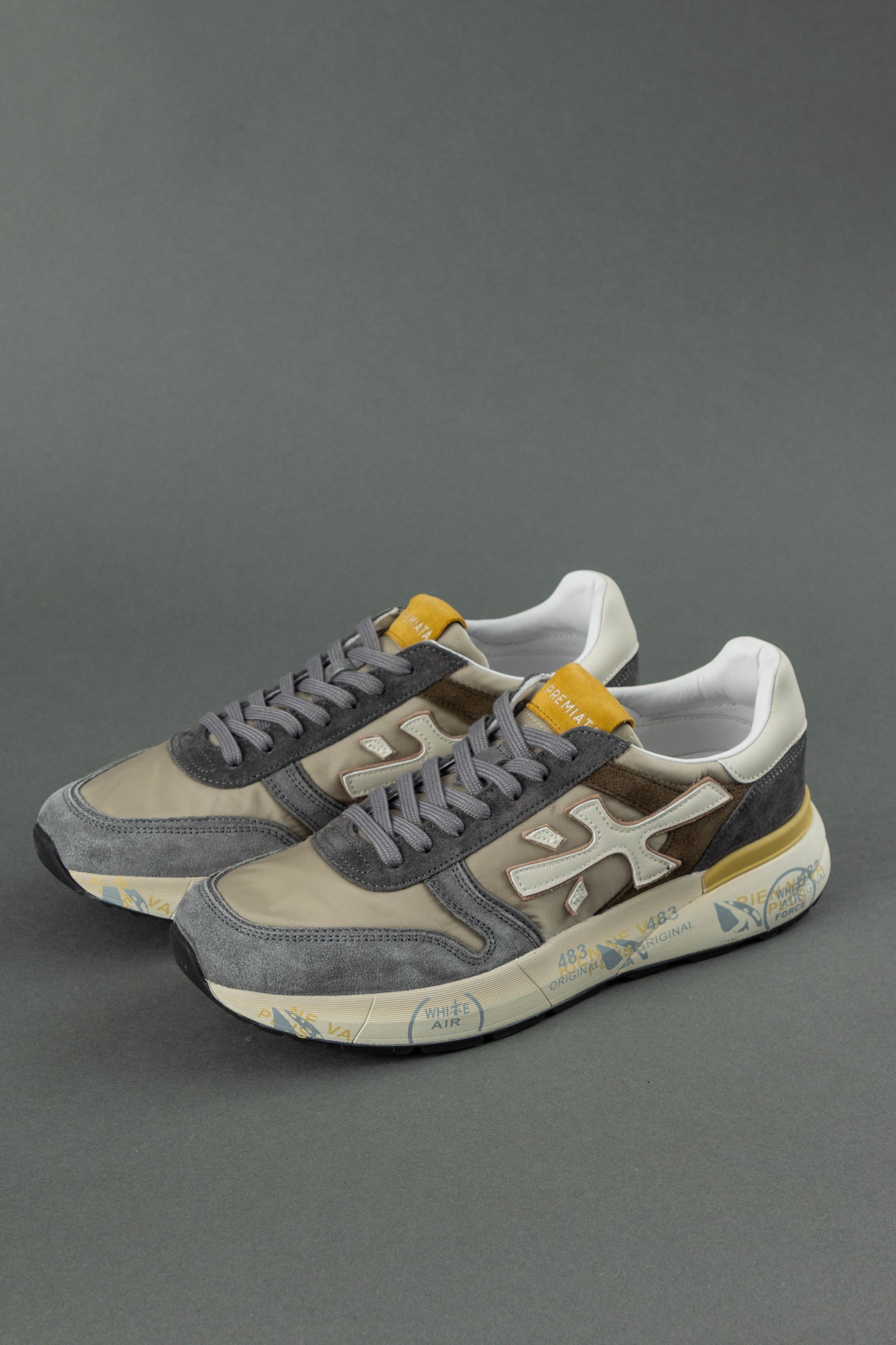 Чоловічі кросівки PREMIATA MICK 7713, колір сірий