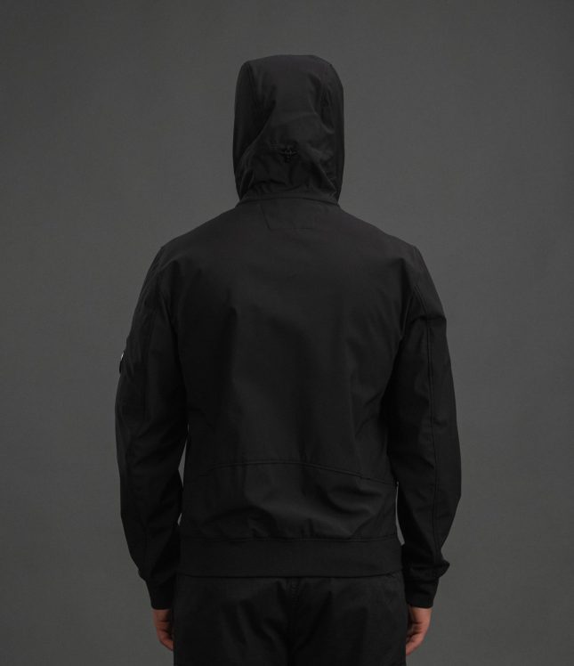 Чоловіча куртка C.P. COMPANY SHELL-R MEDIUM JACKET CMOW729A 005968A COL:999, колір чорний | Ціна 20499 грн, фото 7