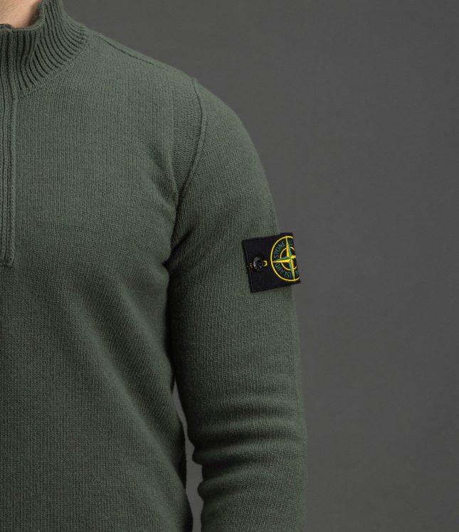 Чоловічий светр STONE ISLAND 155100040-S00A3 V0054, колір зелений | Ціна 24999 грн, фото 4