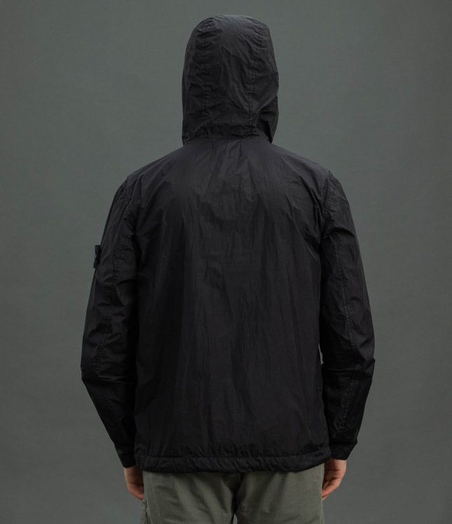 Чоловіча куртка STONE ISLAND GARMENT DYED CRINKLE REPS NY 1540522 V0029, колір чорний | Ціна 35999 грн, фото 7