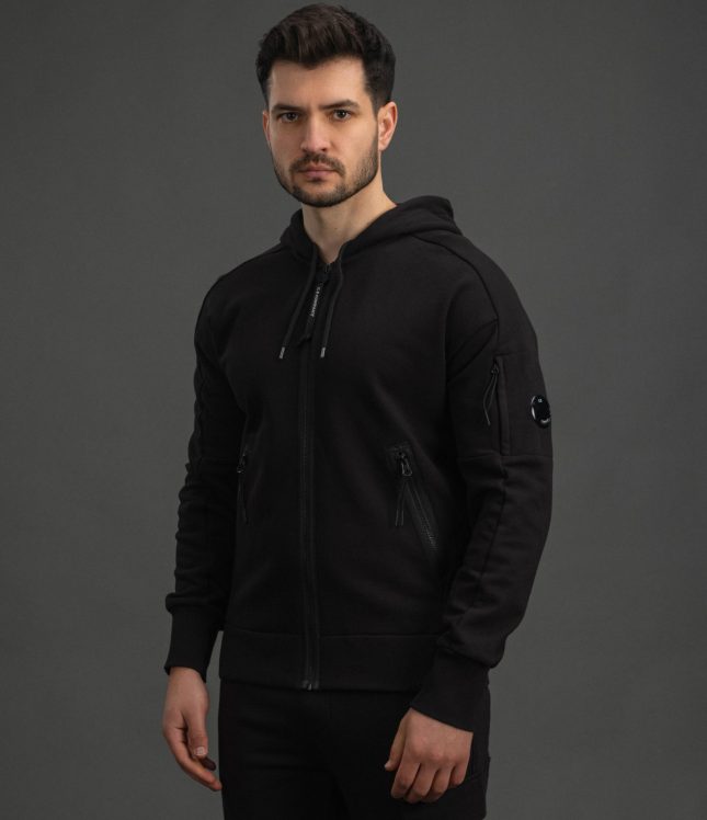 Чоловіче худі C.P. COMPANY CMSS716A 005086W COL:999, колір чорний | Ціна 13999 грн, фото 1