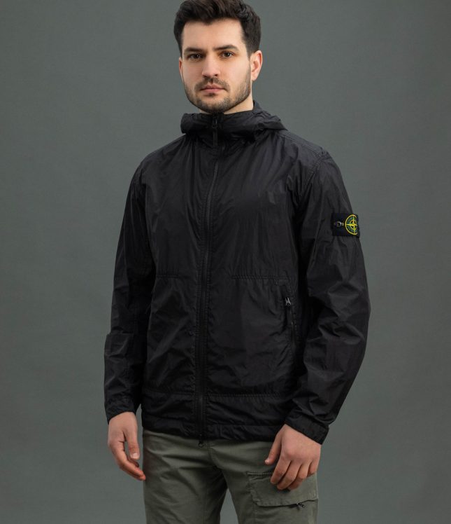 Чоловіча куртка STONE ISLAND GARMENT DYED CRINKLE REPS NY 1540522 V0029, колір чорний | Ціна 35999 грн, фото 1