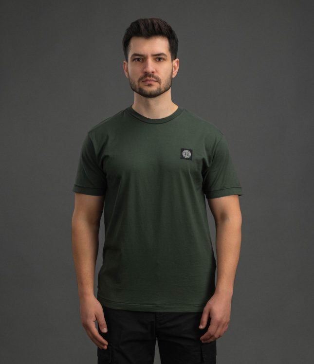Чоловіча футболка STONE ISLAND 152100027-S0013 V005E, колір зелений | Ціна 8499 грн, фото 2