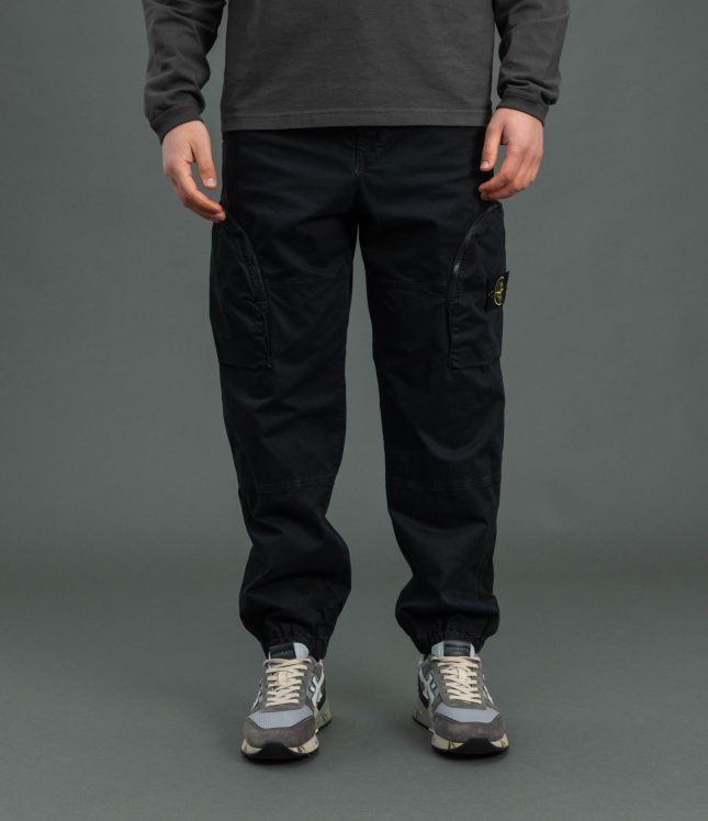 Чоловічі штани STONE ISLAND 15310004-S0004 V0129, колір чорний | Ціна 19199 грн, фото 2