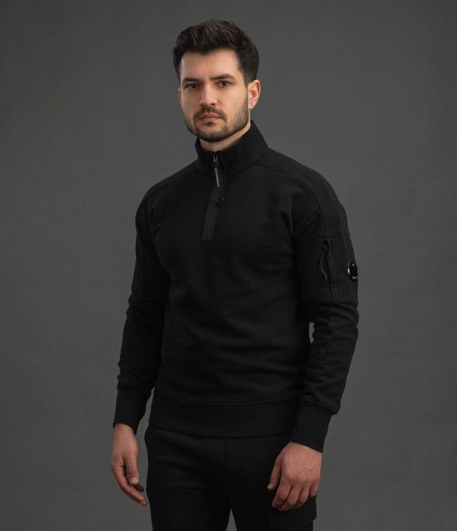 Чоловічий світшот C.P. COMPANY CMSS172A 005086W COL:999, колір чорний | Ціна 12499 грн, фото 1