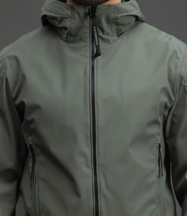 Чоловіча куртка C.P. COMPANY SHELL-R MEDIUM JACKET CMOW729A 005968A COL:668, колір сірий | Ціна 16399 грн, фото 4