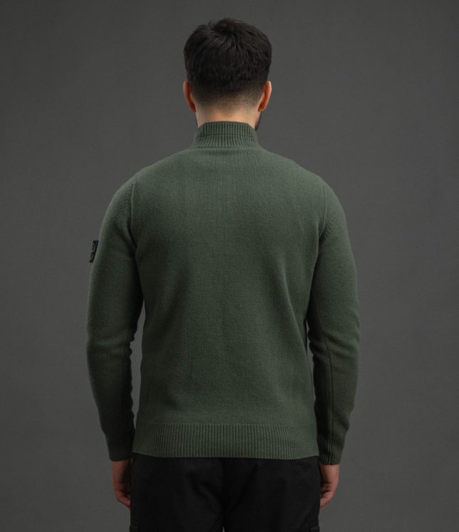 Чоловічий светр STONE ISLAND 155100040-S00A3 V0054, колір зелений | Ціна 24999 грн, фото 6