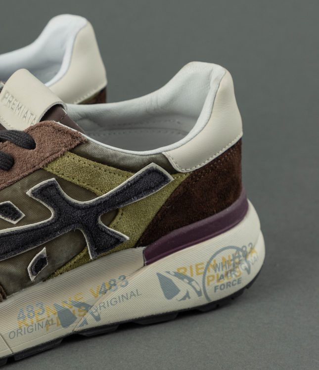 Чоловічі кросівки PREMIATA MICK 7717, колір зелений | Ціна 14499 грн, фото 4