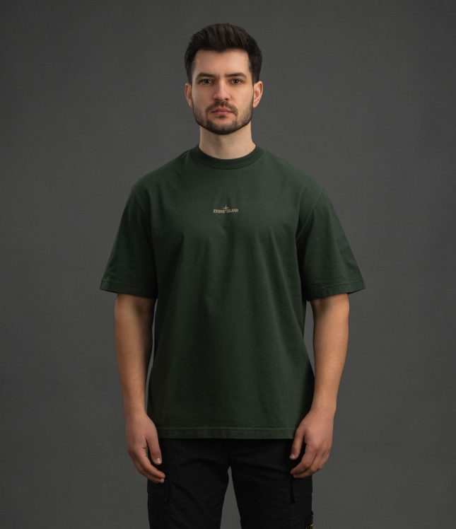 Чоловіча футболка STONE ISLAND 152100037-S0197 V005E, колір зелений | Ціна 12499 грн, фото 2