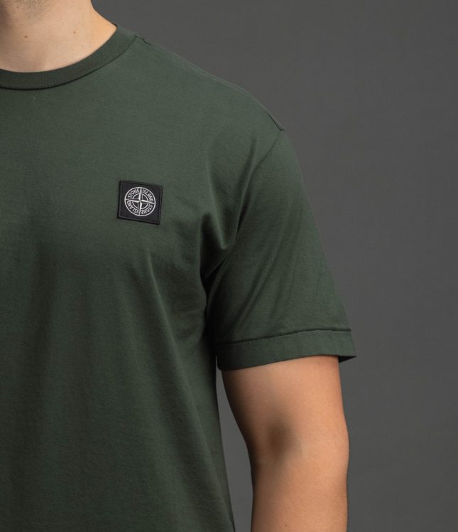 Чоловіча футболка STONE ISLAND 152100027-S0013 V005E, колір зелений | Ціна 8499 грн, фото 4