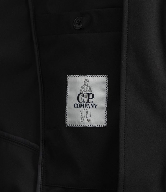 Чоловіча куртка C.P. COMPANY SHELL-R MEDIUM JACKET CMOW729A 005968A COL:999, колір чорний | Ціна 20499 грн, фото 8