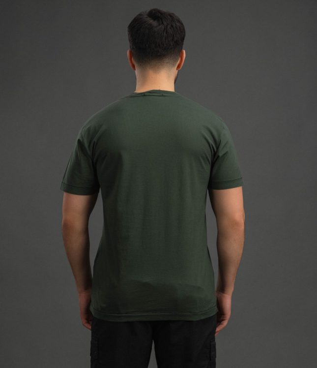 Чоловіча футболка STONE ISLAND 152100027-S0013 V005E, колір зелений | Ціна 8499 грн, фото 6