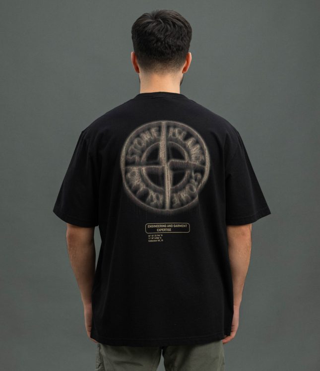 Чоловіча футболка STONE ISLAND 152100037-S0197 V0029, колір чорний | Ціна 12499 грн, фото 6