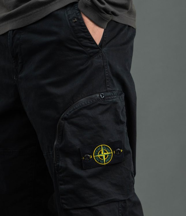 Чоловічі штани STONE ISLAND 15310004-S0004 V0129, колір чорний | Ціна 19199 грн, фото 4