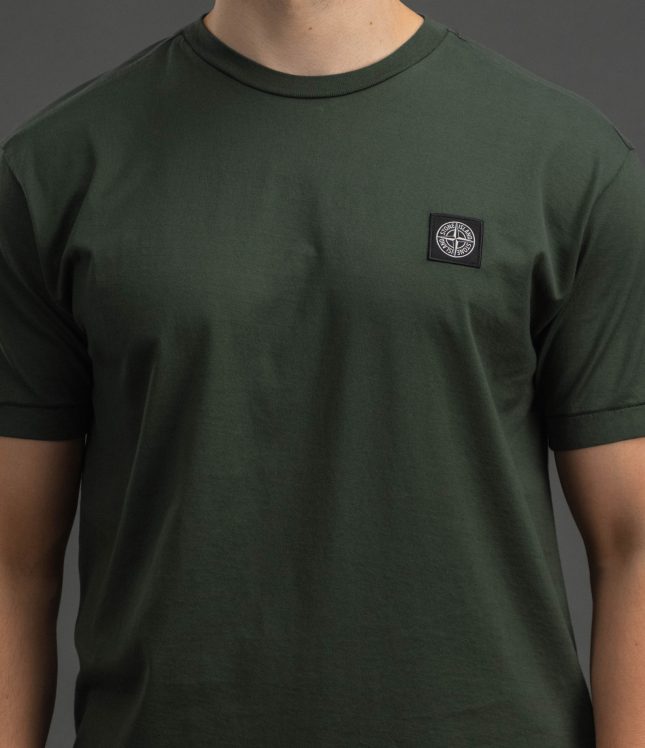 Чоловіча футболка STONE ISLAND 152100027-S0013 V005E, колір зелений | Ціна 8499 грн, фото 3