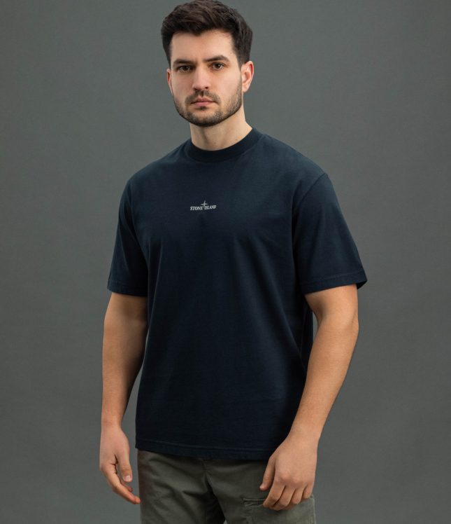 Чоловіча футболка STONE ISLAND 152100037-S0241 V0020, колір синій | Ціна 11499 грн, фото 1
