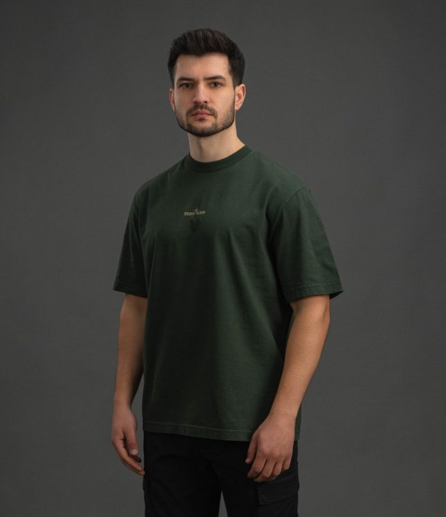 Чоловіча футболка STONE ISLAND 152100037-S0197 V005E, колір зелений | Ціна 12499 грн, фото 1