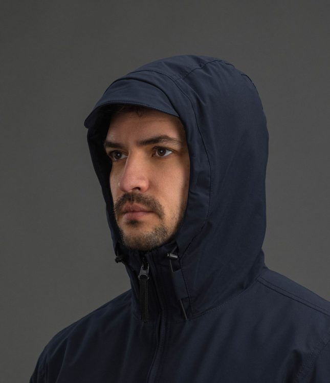 Чоловіча куртка STONE ISLAND SOFT SHELL-R e.dye® WITH PRIMALOFT® INSULATION TECHNOLOGY 154100086-S0A27 V0020, колір синій | Ціна 44999 грн, фото 3