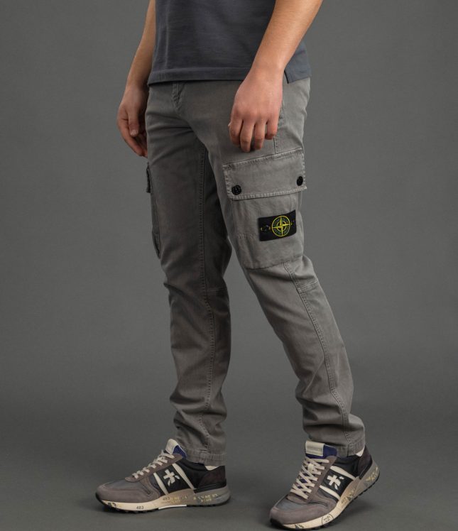 Чоловічі штани STONE ISLAND 153100034-S00L1 V016B, колір сірий | Ціна 24999 грн, фото 1
