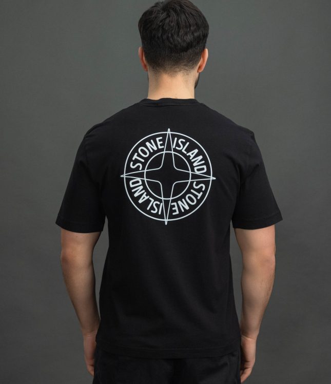 Чоловіча футболка STONE ISLAND 152100001-S0284 V0029, колір чорний | Ціна 12499 грн, фото 6