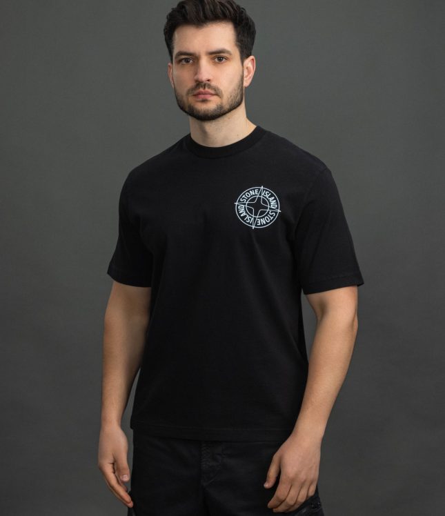 Чоловіча футболка STONE ISLAND 152100001-S0284 V0029, колір чорний | Ціна 12499 грн, фото 1