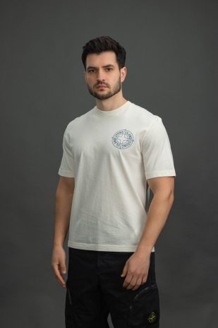 Чоловіча футболка STONE ISLAND 152100001-S0284 V0093, колір бежевий