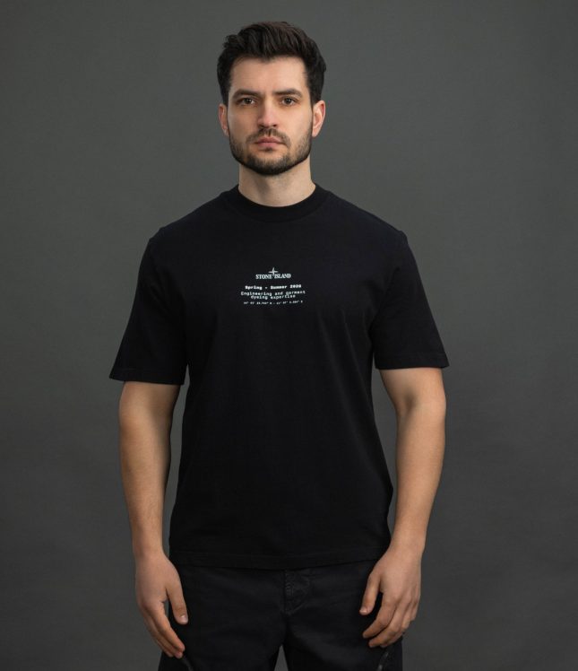 Чоловіча футболка STONE ISLAND 152100001-S0285 V0029, колір чорний | Ціна 12499 грн, фото 2