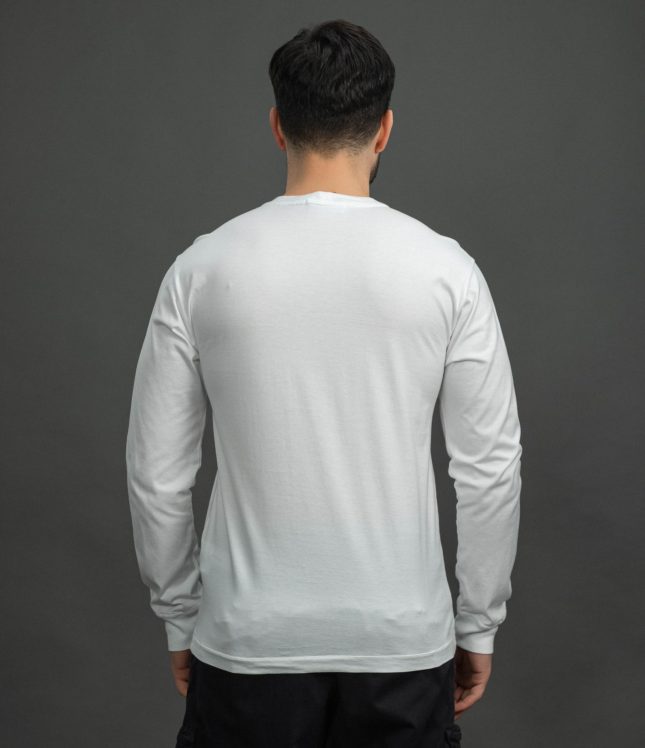 Чоловічий лонгслів STONE ISLAND 152100028-S0013 V0001, колір білий | Ціна 10499 грн, фото 6