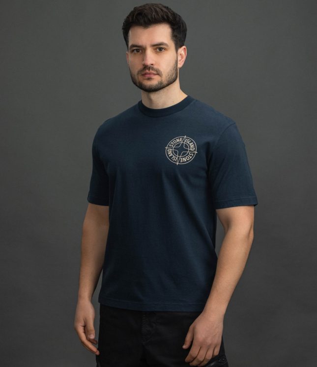 Чоловіча футболка STONE ISLAND 152100001-S0284 V0020, колір синій | Ціна 12499 грн, фото 1