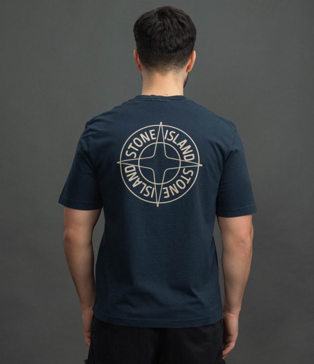 Чоловіча футболка STONE ISLAND 152100001-S0284 V0020, колір синій | Ціна 12499 грн, фото 6