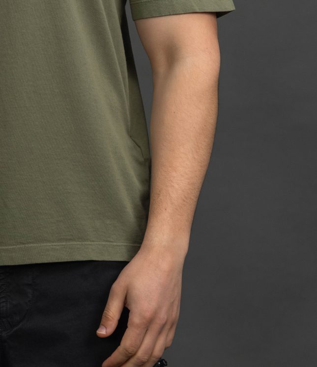 Чоловіча футболка STONE ISLAND 152100001-S0285 V005G, колір зелений | Ціна 12499 грн, фото 5