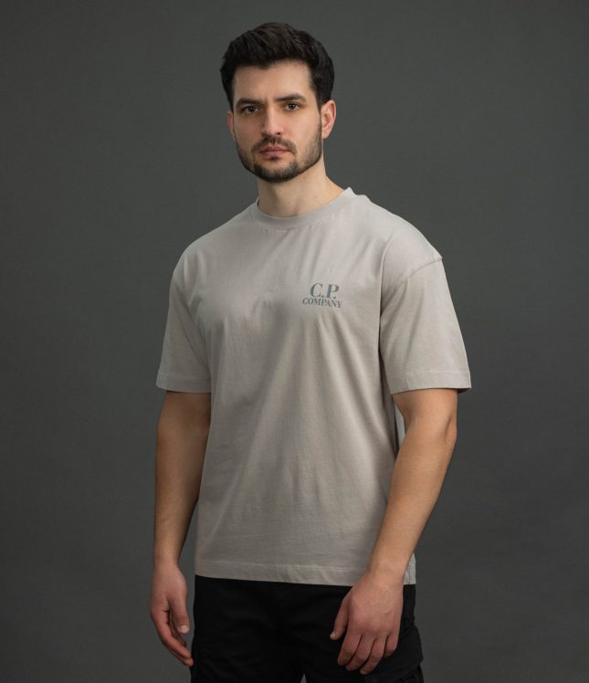Чоловіча футболка C.P. COMPANY CMTS086A 005100W COL:904, колір коричневий | Ціна 5499 грн, фото 1