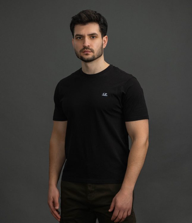 Чоловіча футболка C.P. COMPANY CMTS725A 005100W COL:999, колір чорний | Ціна 4999 грн, фото 1