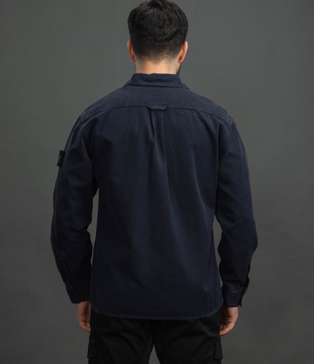 Чоловічий оверширт STONE ISLAND 151200025-S0184 V0126, колір фіолетовий | Ціна 25999 грн, фото 6